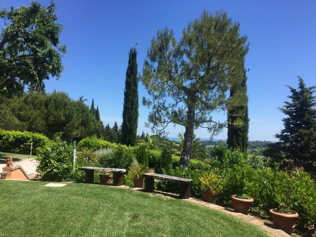 Villa Silvio Civitanova Alta Esterno foto